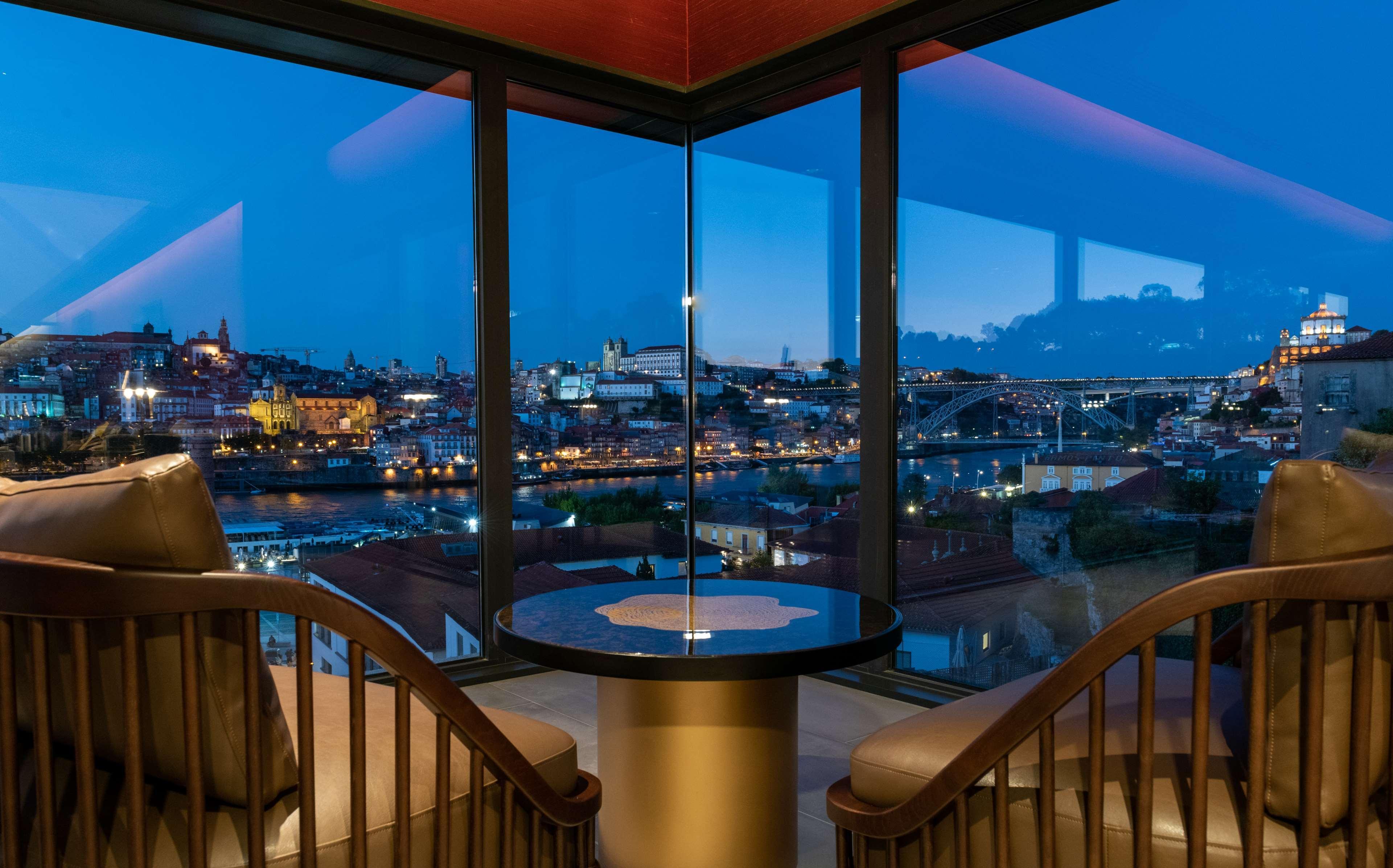 Hotel Hilton Porto Gaia Vila Nova de Gaia Exterior foto View from the 19th floor