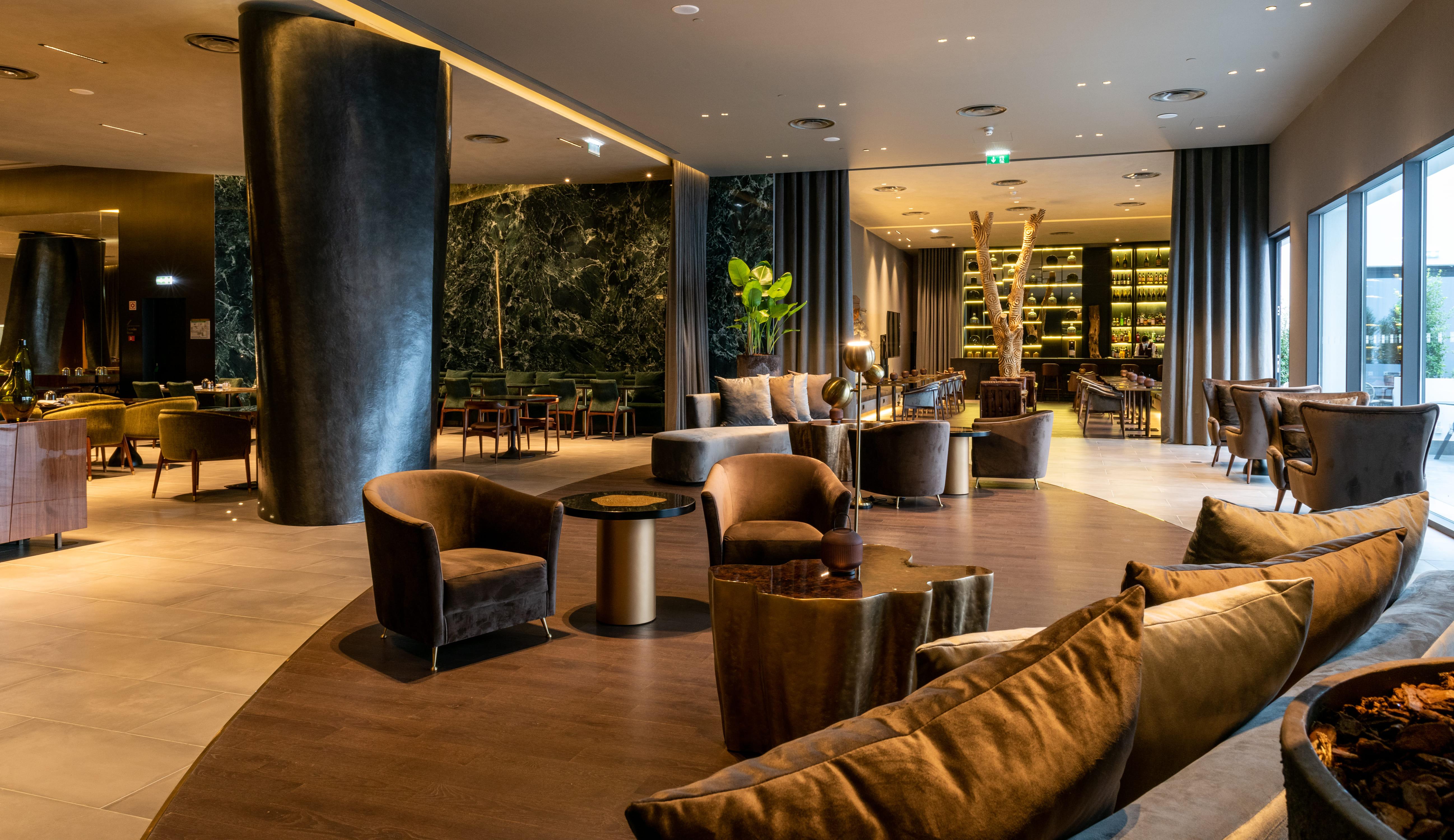 Hotel Hilton Porto Gaia Vila Nova de Gaia Exterior foto The lobby
