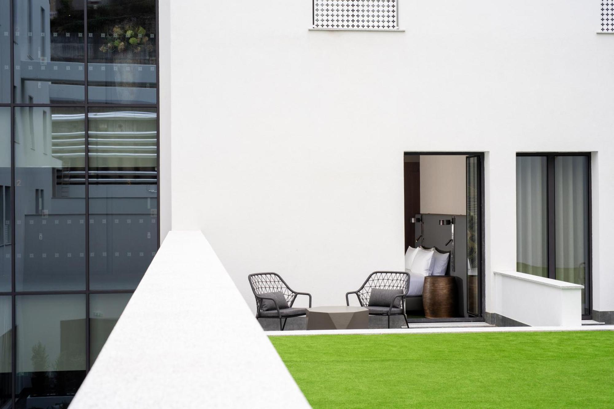 Hotel Hilton Porto Gaia Vila Nova de Gaia Exterior foto The garden